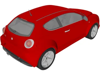 Alfa Romeo Mito 3D Model