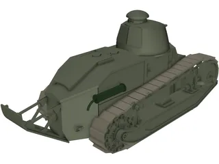 FT-17A 3D Model