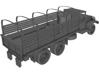 GMC 2.5 Truck 3D Model