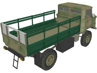 GAZ-66 3D Model