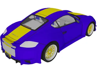 Porsche Cayman S (2006) [Tuned] 3D Model