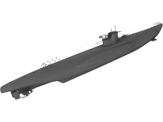 U-99 3D Model