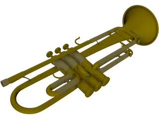 Trumpet 3D Model