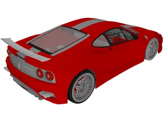 Ferrari 360 Modena [Tuned] 3D Model