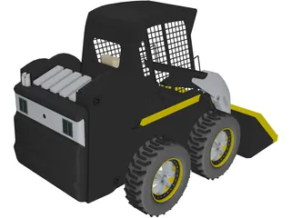 Skid Steer 3D Model