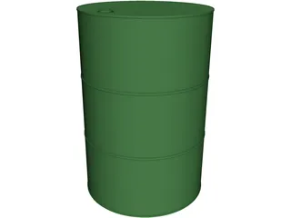 Barrel 3D Model