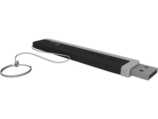 Sony Pen Drive 1Gb 3D Model