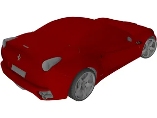 Ferrari California (2009) 3D Model