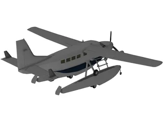 Cessna Caravan 3D Model