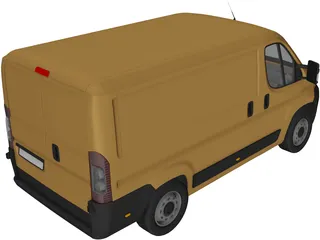 Citroen Jumper (2008) 3D Model