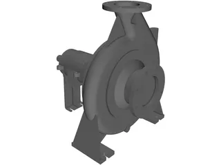 Water Pump 3D Model