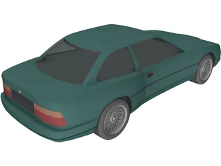 BMW 850i 3D Model