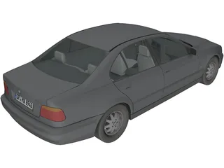 BMW 540i 3D Model