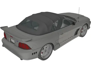 Ford Mustang Saleen 3D Model