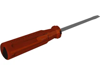 Screwdriver 3D Model