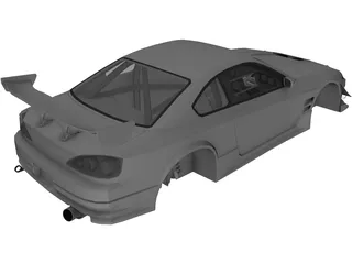 Nissan S15 Silvia Body 3D Model