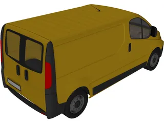 Opel Vivaro 3D Model