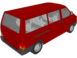 Volkswagen Transporter 3D Model