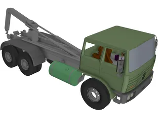 Renault VTL Truck 3D Model