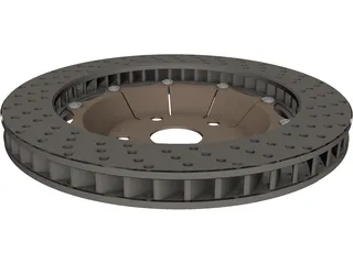 Brake Disc 350 mm 3D Model