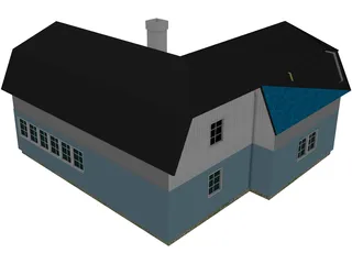 Country House 3D Model