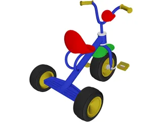 Tricycle 3D Model