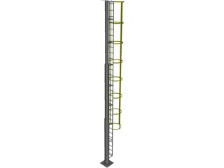 Cat Ladder 3D Model