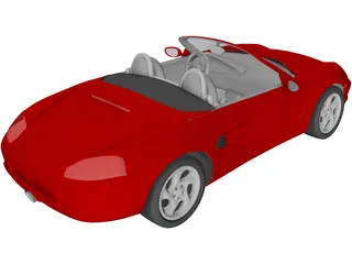Porsche Boxster 3D Model