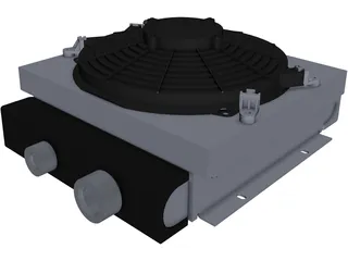 Intercooler DCS-16-12 3D Model