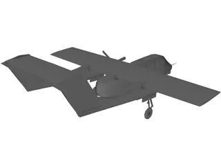 OV-10 3D Model