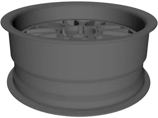 BBS LM Wheel 3D Model