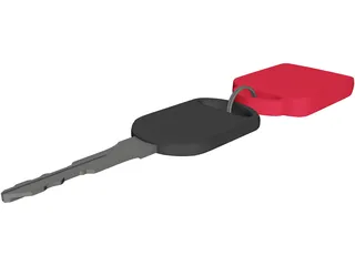 Car Key Fob 3D Model