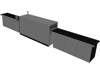 Solarpanel Laminator 3D Model