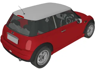 Mini Cooper 3D Model