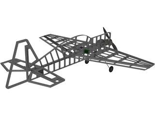 RC Yak 54 3D Model