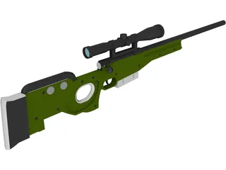 L96A1 3D Model