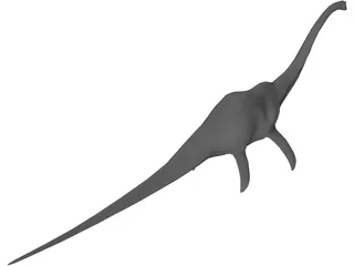 Nessie Dinosaur 3D Model