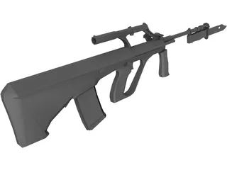 Steyr-Aug 3D Model