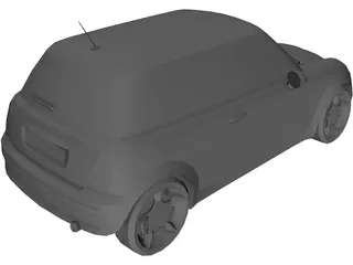 Mini Cooper (2000) 3D Model