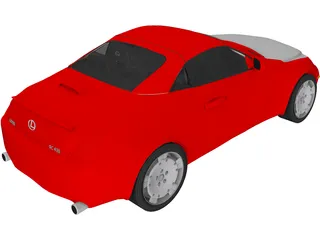 Lexus SC430 (2002) 3D Model