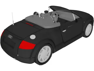 Audi TT Roadster (1999) 3D Model