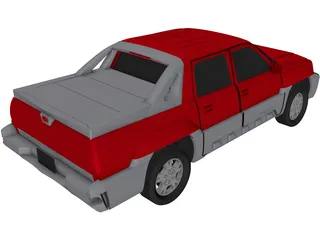 Chevrolet Avalanche (2002) 3D Model