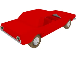 Ford Mustang (1965) 3D Model