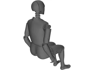 Crash Dummy 3D Model