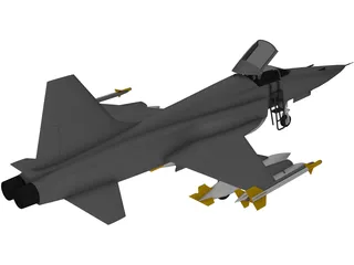 F-5E 3D Model