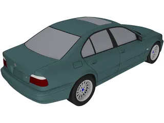BMW 540i (2001) 3D Model