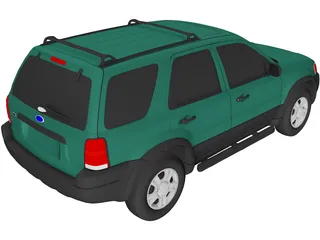 Ford Escape XLT (2001) 3D Model