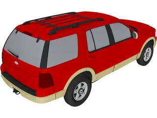 Ford Explorer (2001) 3D Model