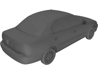 Mazda Protege (1995) 3D Model