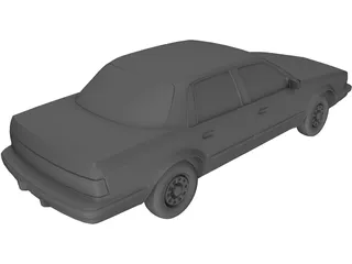 Buick Century (1992) 3D Model